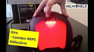 Giro - Camden MIPS - Fahrradhelm mit Licht, MIPS und NTA 8776 - vorgestellt