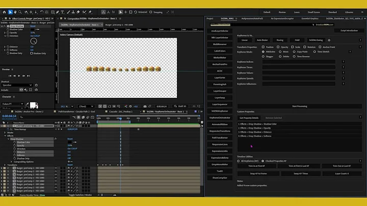 Adobe After Effects Script - Keyframe Orchestrator Tutorial