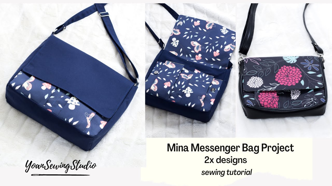 NEW Sewing Pattern to Make the Morston Quay Messenger Bag 