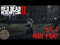 Red Dead Redemption 2 Ep. 5 Discovering Valentine town &amp; Getting Thrown Out of Bar Window in Fight