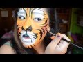 Tiger Facepaint Tutorial! - New and Improved
