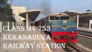 Class M4 | MX-620 Loco Hauling a Local Train at Kekandura Railway Station