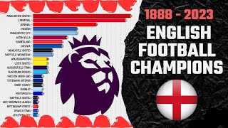 English Football Champions (1889 - 2023) | First Tier | All Premier League Winners