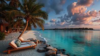 Chill House Beats U0026 Ocean Waves  Relaxing Tropical Deep House  For Good Vibes Mood