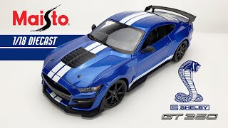 MAISTO 1/18 Diecast Mustang Shelby GT500 - A Closer Look