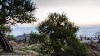 20160101 sunrise, 경남 산청군 산골농장의 산골박물관에서 맞이하는 병신년 새해 일출장면을 타임랩스로 작업함