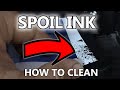 SPOIL INK ON PAPER HOW TO CLEAN - EPSON L805