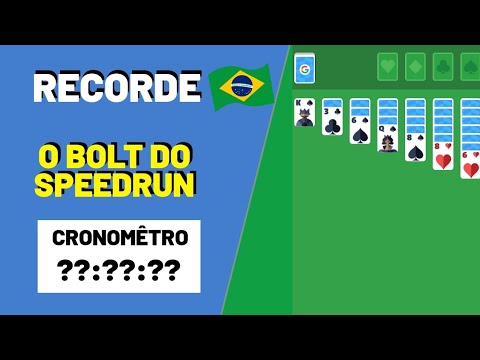 NOVO RECORDE BRASILEIRO DE PACIÊNCIA - GOOGLE SOLITAIRE / BEST BRAZILIAN  PLAYER SOLITAIRE 