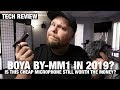 BOYA BY-MM1 2019 review! The best budget vlog mic!