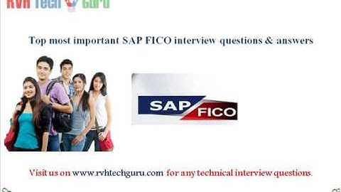 Top 118 SAP FICO  interview questions and answers-RVH Tech guru