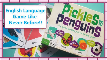 Learning Parts of Speech with Pickles to Penguins