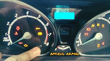 How To Check Battery Voltage & Coolant Temperature  Hidden Menu On FORD Fiesta MK7