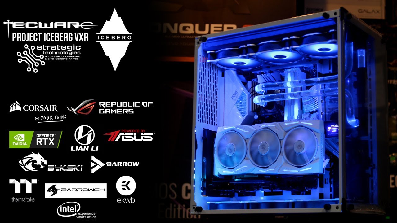 Project Iceberg Vxr Tecware Vxr White Youtube