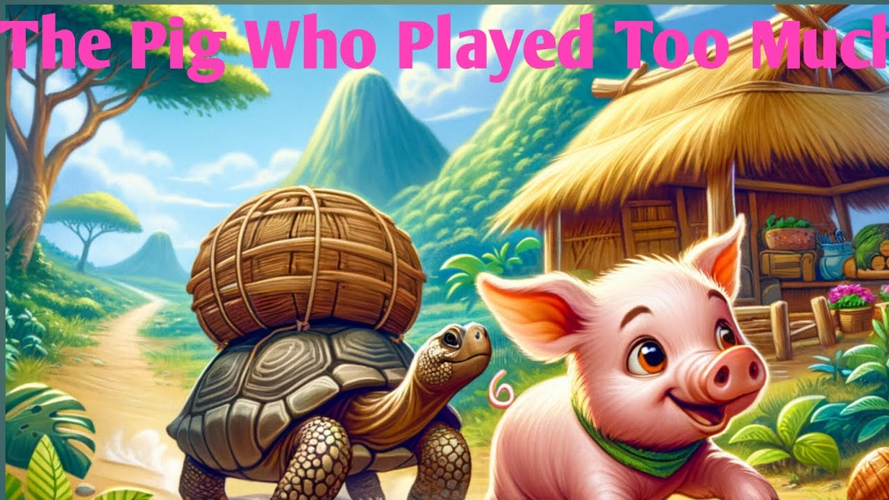 The Playful Pig And Trick Tortoise| African Moral Story 