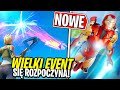 Fortnite NOWE - GALACTUS JUŻ W GRZE... ZBROJA IRON MANA, SEKRETNY PLAN, WIEŻA AVENGERS w SEZON 4