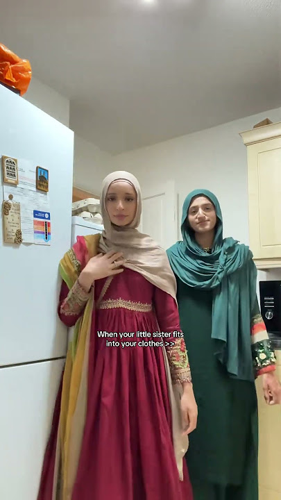 Older & younger sister duo #maryammalik #foryou #trending #views #outfit #pakistani #sisters