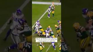 AJ Dillon was playing farming video games at 2am! #shorts #nfl #farming