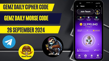 Gemz Daily Cipher Code Today 26-27 September Daily Morse Code Today 26 September