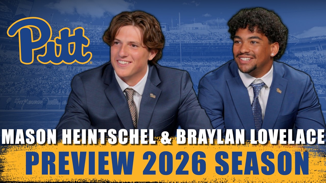 Pitt Stars Mason Heintschel & Braylan Lovelace | 2026 ACC Football