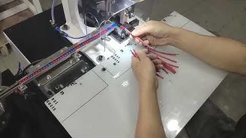 Semi-automatic Loose Terminal Crimping Machine With Vibration Plate Feeding