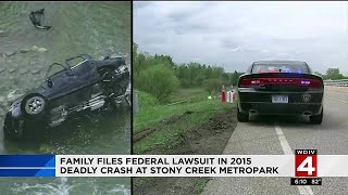 Family files federal lawsuit in 2015 deadly crash at Stony Creek Metropark