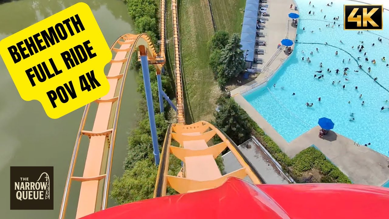 Behemoth - POV - 4K - Full Ride - No Music - Canadas Wonderland 