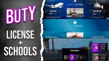 License system + Flight & Boat Schools with OFFER! | FiveM Script ESX/QB