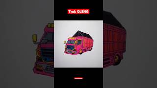 menggambar truk oleng.!! #karyamamas