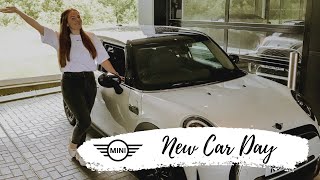 NEW CAR DAY VLOG | COME WITH ME TO PICK UP MY BRAND NEW MINI COOPER | Charlotte Jordan