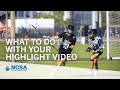 What to Do with Your Highlight Video
