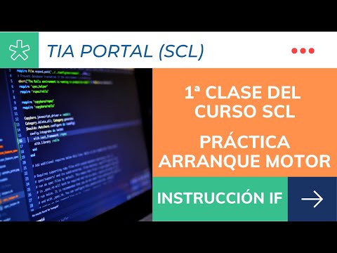 Curso Programación TIA PORTAL SCL - Clase 1 - Práctica arranque de motor