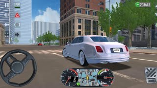 New Bentley Mulsanne Taxi Private Car Gameplay New York City|Taxi Sim 2022 Evolution|Car Games| screenshot 4