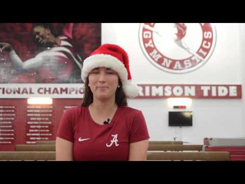 Alabama Gymnastics: Amanda Jetter's Holiday Joy