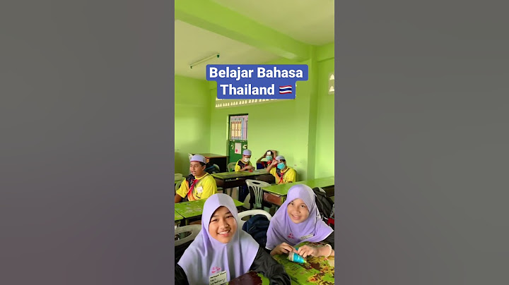 Seru! Diajarin bahasa Thailand sama siswa!  #shorts #indonesia #thailand #viral