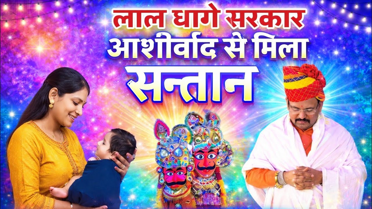 मेरी भि गोद भरो हे स्वामी भैरु लाल धागे सरकार।।  संध्या वंदना लाल धागे सरकार की #laldhagesarkar 