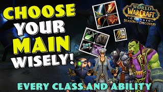 Season of Discovery In Depth Class Picking Guide! (Includes all recent changes)