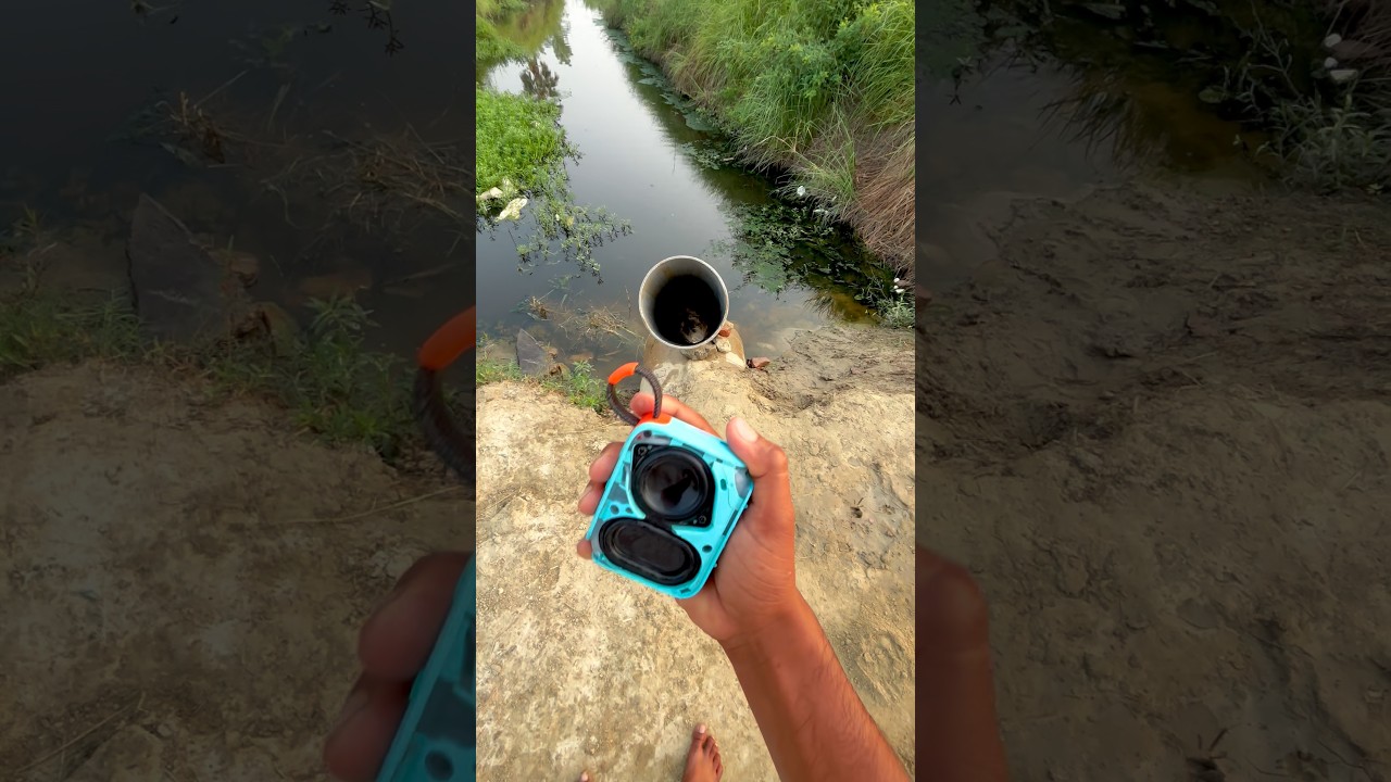 JBL go4 throw in water