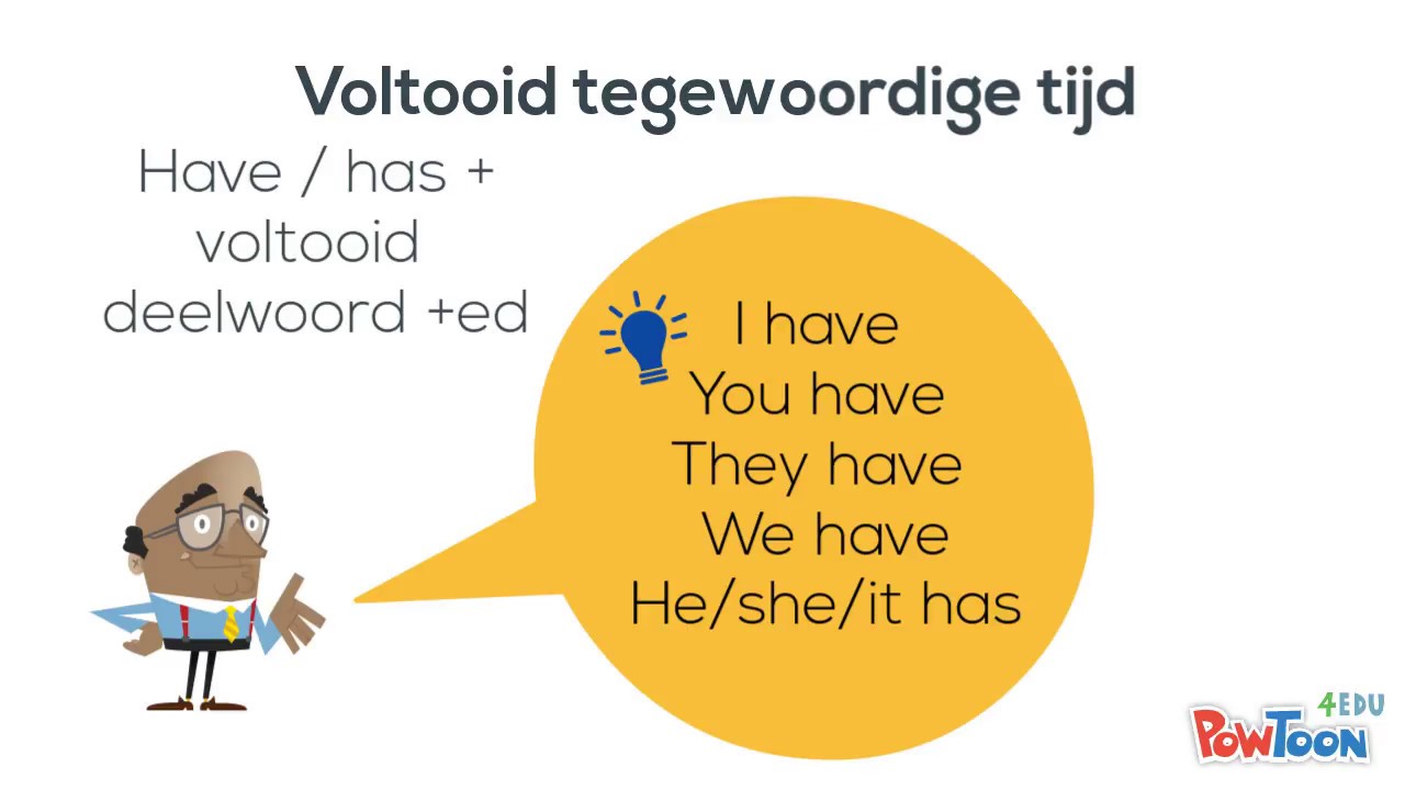 Engels: Voltooid tegenwoordige tijd - YouTube
