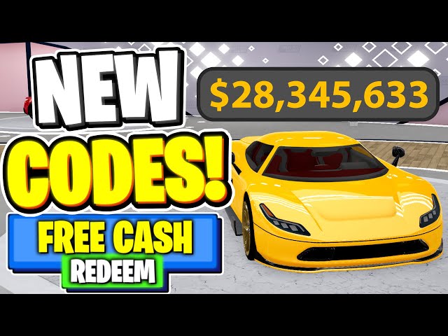 Driving Empire codes (November 2023) - free cash