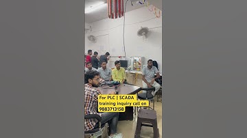 Plc Scada training institute#plctraining#plc #electricalengineering #plcprogramming#hmi#vfd#wiring