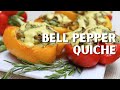 Quick Easy Vegan Dinners - Bell Pepper Quiche