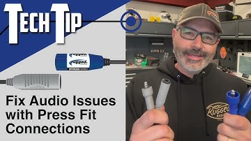 Fix Audio Issues with Press Fit Connections