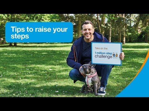 Tips to raise your steps | 1 Million Step Challenge | Diabetes UK