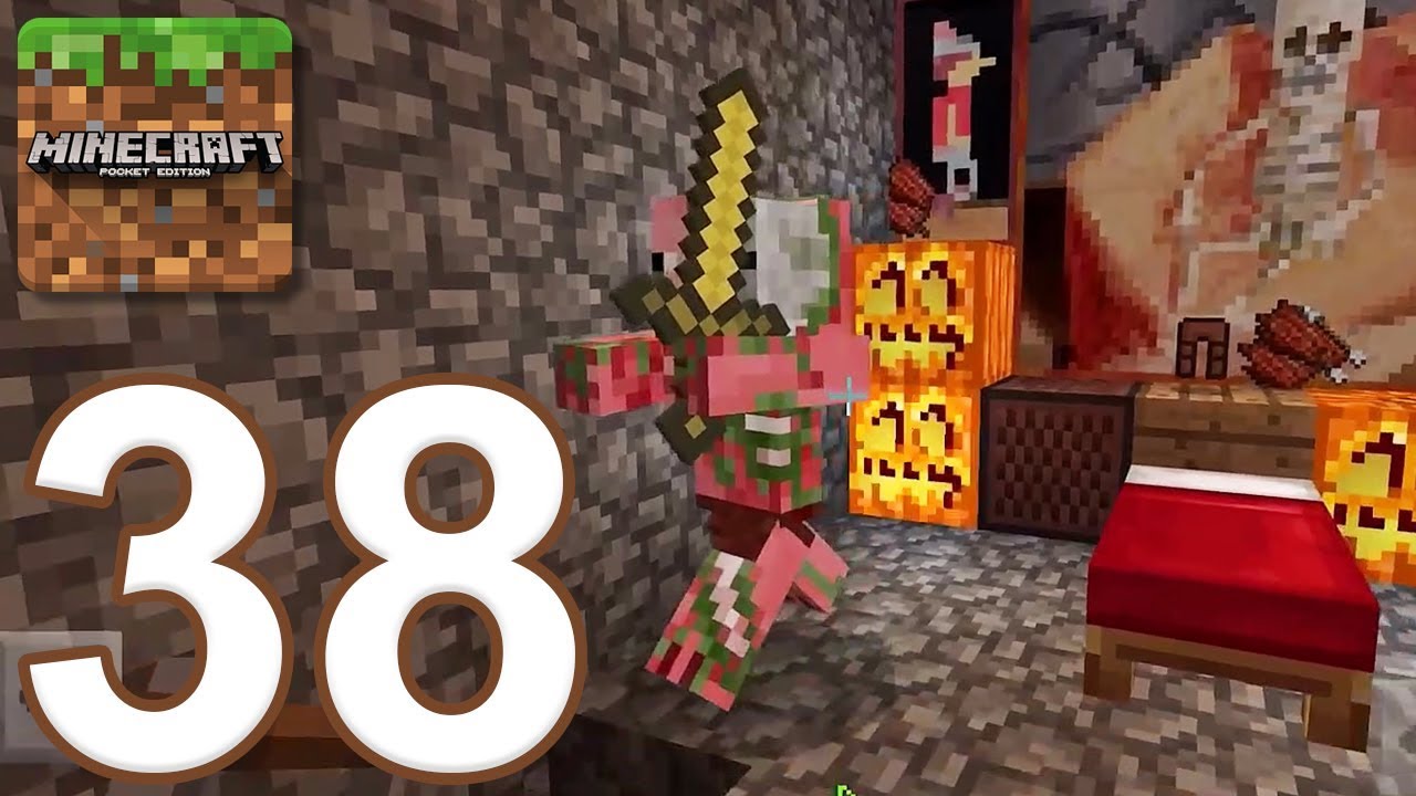 Minecraft Pocket Edition Gameplay Walkthrough Part 38 Survival Ios Android - scared ilt roblox