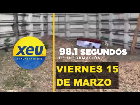 Ataúd con letrero de 'PRECAUCIÓN' en puente J.B. Lobos, Veracruz | 98.1 segundos de información