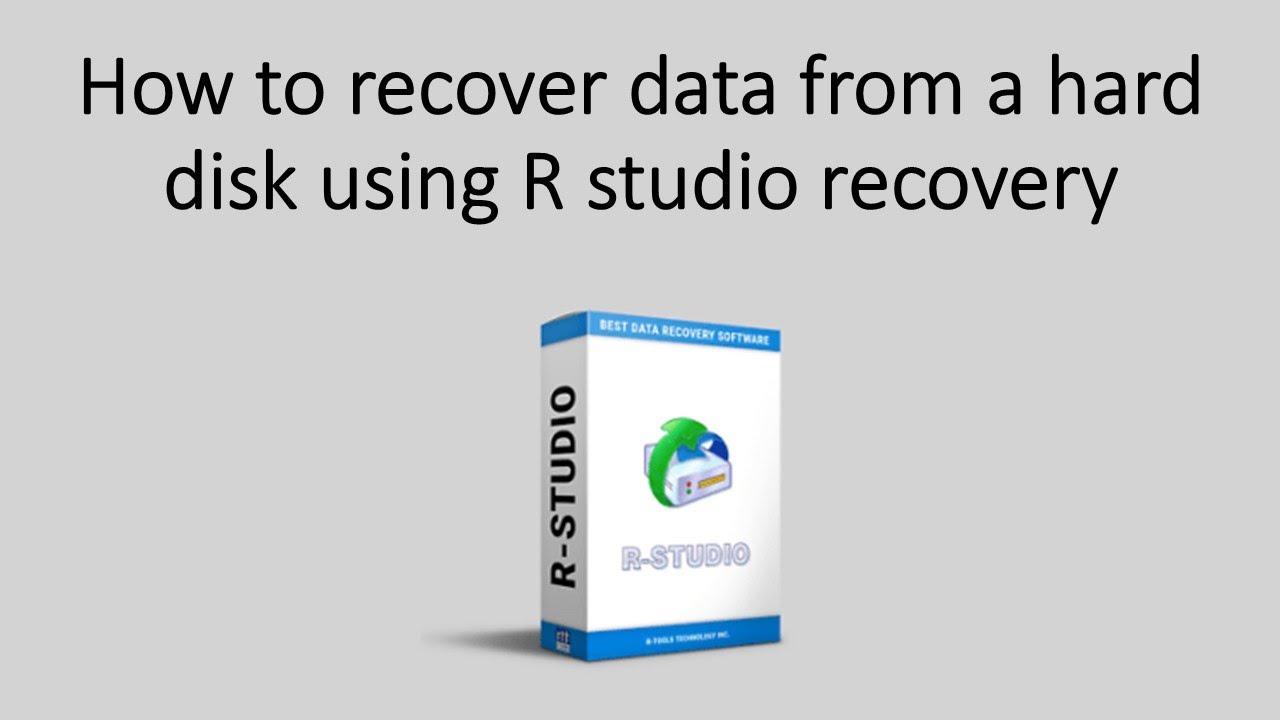 How to recover data from a hard disk using R studio recovery! - YouTube