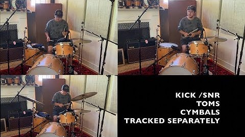 RECORDING DRUMS IN SEPARATE PIECES PT. 1 PATREON PREVIEW