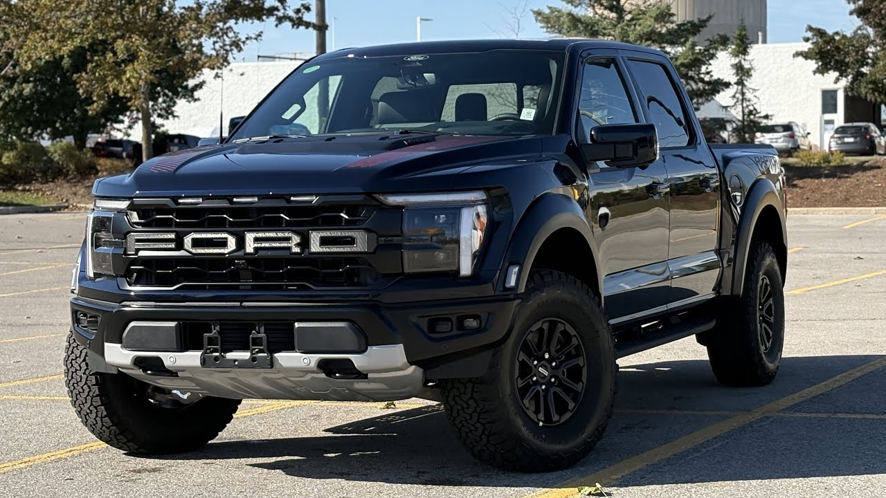 New 2025 Ford F 150 Raptor in Antimatter Blue Metallic | Barrie Ford ...