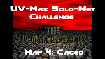 Final Doom: The Plutonia Experiment (UV-Max Solo-Net Challenge) - Map 4: Caged