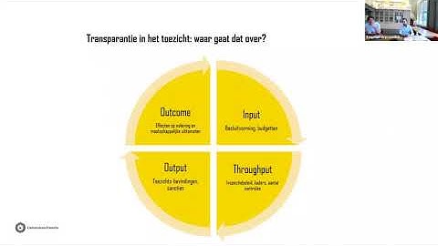 Webinar VIDE Gedragsnetwerk: "Vergroot transparantie vertrouwen in het toezicht?"